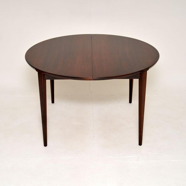 Danish Dining Table by Rosengren Hansen, 1960s For Sale - Image 4 of 14