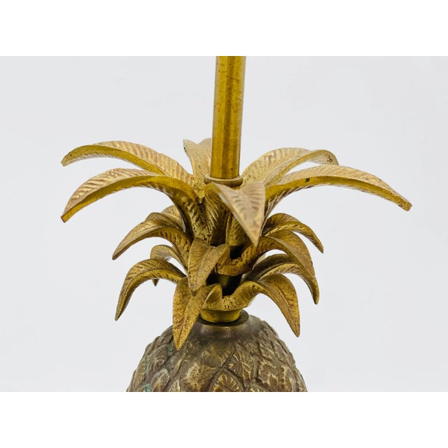 Bronze Pineapple Table Lamp, 1960, in Very Good conditions. Designed 1960 to 1969 European Plug (up to 250V).The wiring of...