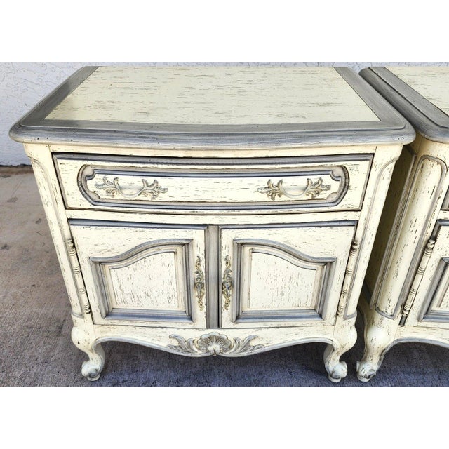 Coastal Picklewood Nightstands by Century Furniture Pair For Sale - Image 3 of 11