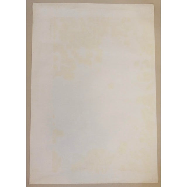 Rare Vintage New Yorker Magazine Lithograph Poster Robert Blechman Illustration 1979 For Sale - Image 9 of 9