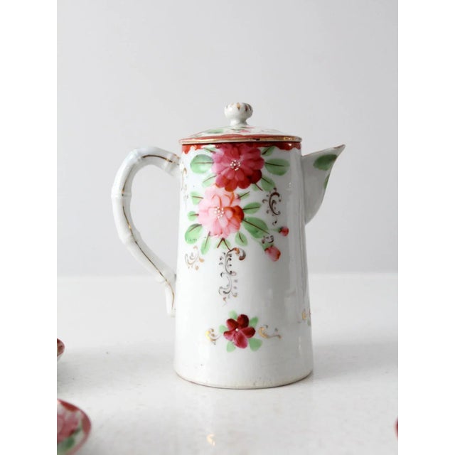 Mid 20th Century Antique Japanese Tea Set 13 Piece For Sale - Image 5 of 13