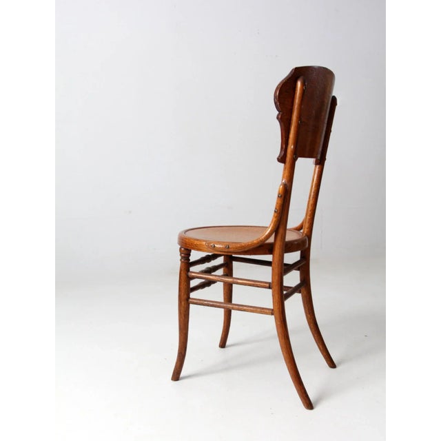 Brown Antique Bentwood Chair For Sale - Image 8 of 13