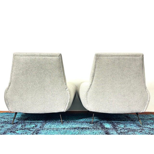 Vintage Lounge Chairs by Gigi Radice, Italy, 1950s, Set of 2 For Sale - Image 6 of 18