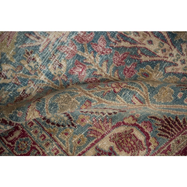 Vintage Distressed Meshed Rug - 4'4" x 6'9" For Sale - Image 9 of 11