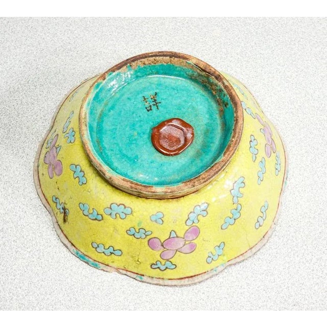 Glazed Ceramic Bowl, Guangxu, China, 1875-1908 For Sale - Image 5 of 7
