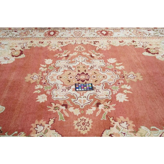 Oushak Rug 8' X 10' For Sale - Image 9 of 11