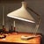 Metal Mid-Century Table or Desk Lamp with Shrink Varnish Diabolo Design, 1950s For Sale - Image 7 of 9