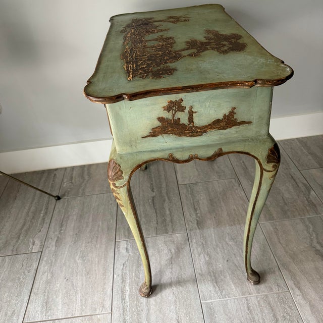 Late 19th Century 19th Century Painted Lady’s Desk or Vanity For Sale - Image 5 of 12
