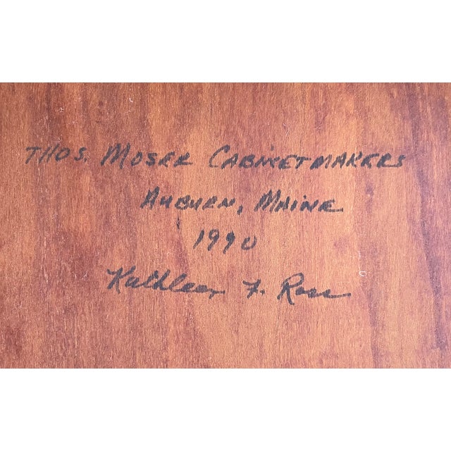 1990s Vintage Thomas Moser Cherry End Table With Drawer For Sale - Image 5 of 5