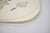 Mid Century Grünstadt Germany Pottery Ceramic Cake Plate "Café de Paris" Vintage 1950s Platter Creme Off white Ivory Gold Rim | French For Sale - Image 6 of 12