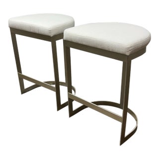 Uttermost Ivanna Counter Stools, Pair For Sale