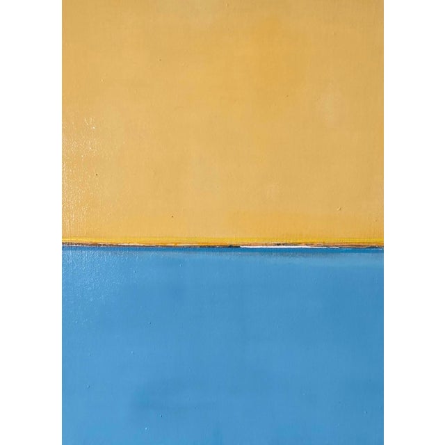 Yellow & Blue Acrylic on canvas · 8 x 10 inches Part of my Colorful Horizon Series, Yellow & Blue explores the joyful...
