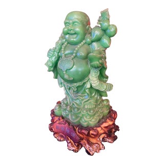Happy Buddha Sculpture For Sale