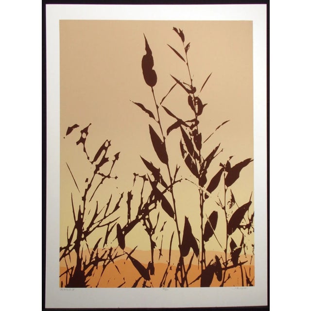 Impressionist 1980s Jim Boutwell "Hinterlands I, II, III" Triptych Signed and Numbered Art Serigraphs - Set of 3 For Sale - Image 3 of 10