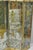 Gold Antique Chinoiserie Oriental Eglomise Antiqued Mirror Glass 3 Panel Room Screen For Sale - Image 8 of 18