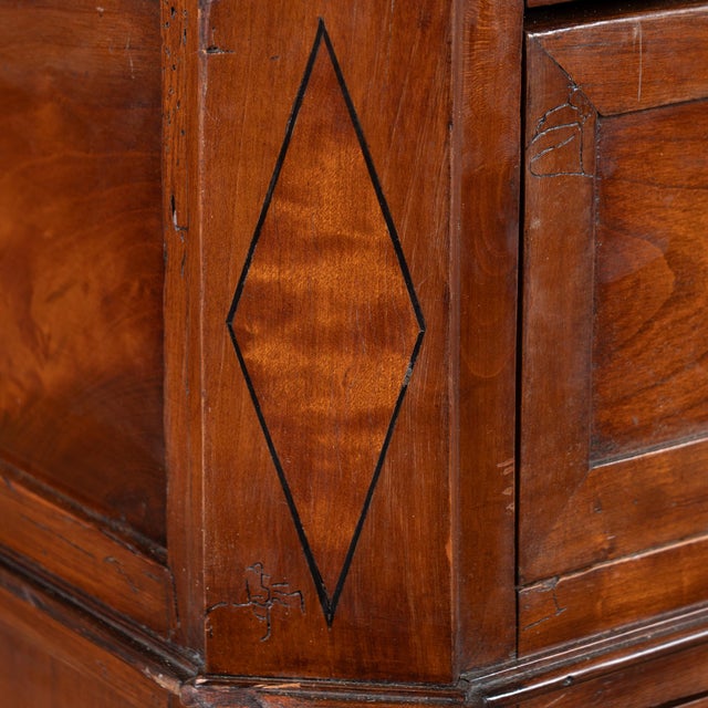 20th Century French Marble Top Mahogany Sideboard Buffet For Sale - Image 10 of 13