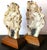 Art Deco Pair of 19th Century Carved Stone Qilin Rider Sculptures on Wooden Bases. For Sale - Image 3 of 7