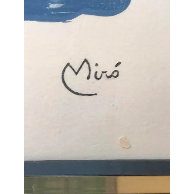 1964 Joan Miro Signed and Numbered Limited Edition