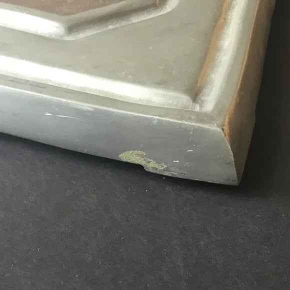 Late 20th Century De Campos De Quevedo Pewter Wooden Photo Picture Art Frame For Sale - Image 12 of 12