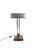 1930s 1930s Art Déco Aluminum Marble Desk Lamp For Sale - Image 5 of 14