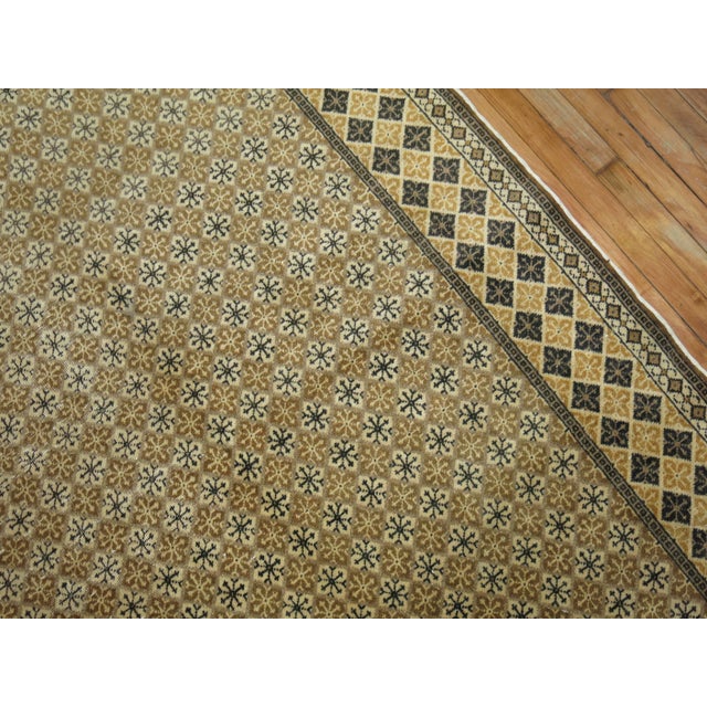Brown Vintage Turkish Sivas Rug - 4'9" x 7'3" For Sale - Image 8 of 10