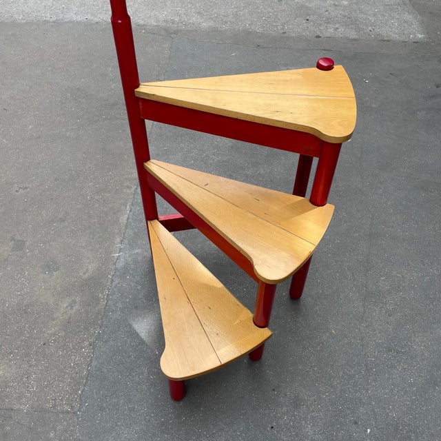 Library Staircase by Vico Magistretti for Cassina, 1970s For Sale - Image 9 of 11