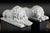 Danilo Cervietti after Canova, Lions, Late 20th Century, Marble, Set of 2 For Sale - Image 12 of 13
