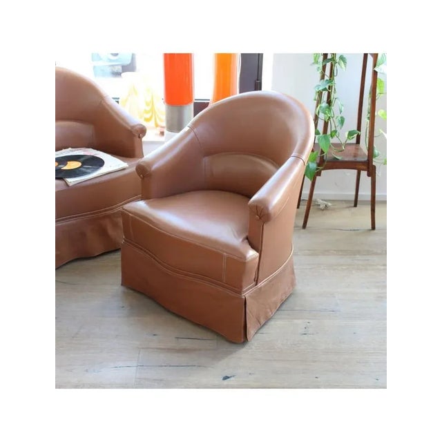 Set of Vintage Armchairs, 1950s For Sale - Image 3 of 9