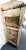 Wood Rustic Antique Pine Pie Safe/ Cupboard With Twelve Punched Tin Side Panels For Sale - Image 7 of 12