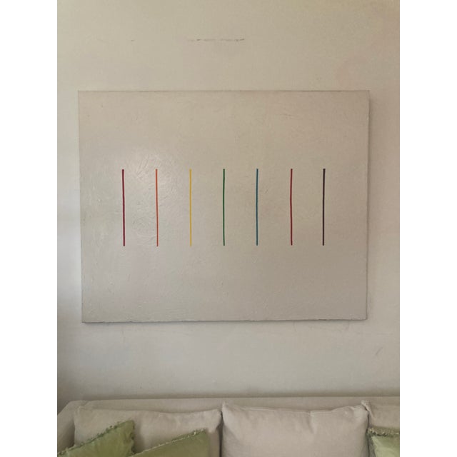 French Modern Painting Oil on Canvas For Sale - Image 14 of 14