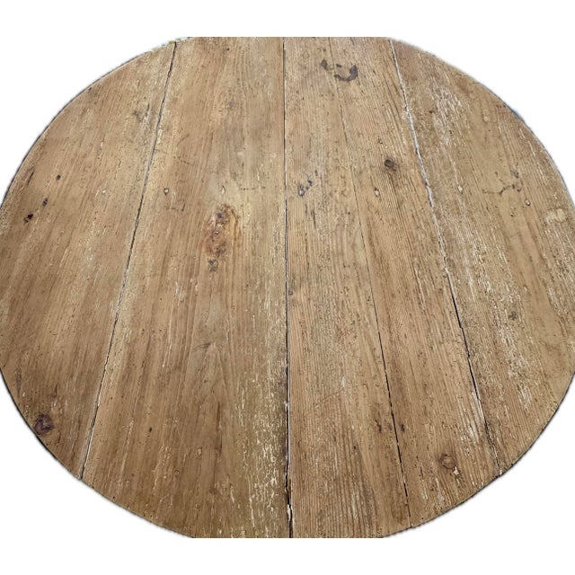 Early 1900s French Wine Tasting Table Vendage For Sale - Image 4 of 7