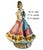 Large 16 In. Tall Mid-Century Italian Porcelain Woman Holding a Water Jug For Sale - Image 16 of 16