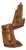 Wooden Hand-Shaped Side Chair, 1970s For Sale