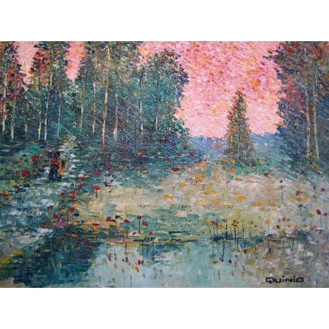 Georges R. Quinio (1927 - 1999) After studying at Ecole Nationale des Beaux-Arts in Paris, Georges R. Quinio lived in his...