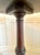 Quality antique george iii mahogany wine table/kettle stand having a quality mahogany round top raised on a lovely turned...