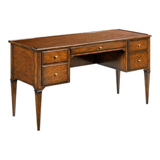 Woodbridge Furniture Marseille Dual File Storage Writing Desk For Sale