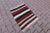 Tribal 1980s Tribal Red Striped Cappadocia Kilim For Sale - Image 3 of 13