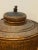Vintage 19th Century Asian Woven Rattan Bamboo Storage Basket W/Lid and Monkey Detail For Sale - Image 4 of 10