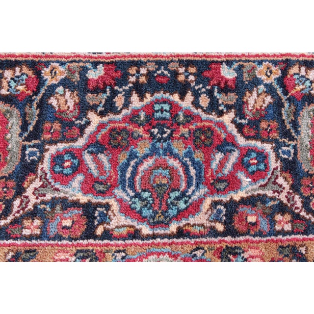 Karastan Medallion Multicolor Approx. 8’8” X 12’ Wool Rug For Sale In Philadelphia - Image 6 of 16