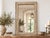 This antique mirror carries the memory of the sun. Sourced from the architectural framework of historic buildings, this...