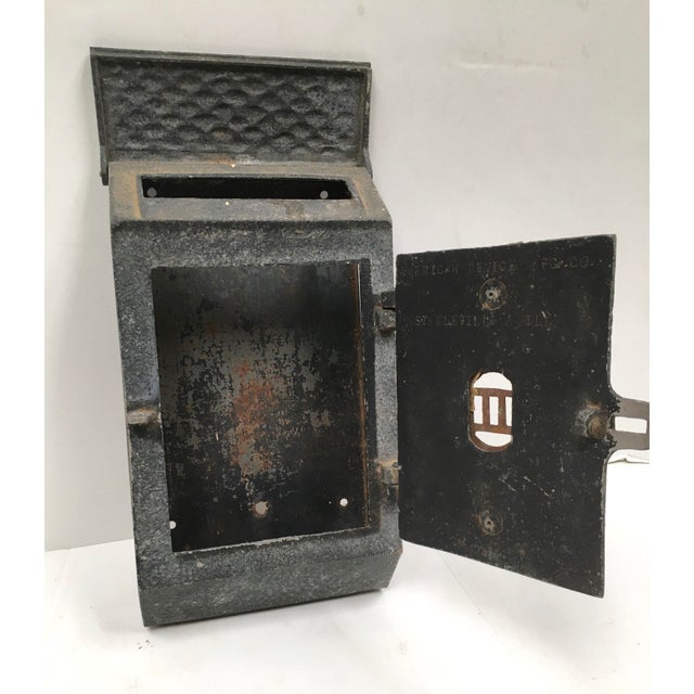 Vintage Cast Iron Mailbox Chairish