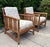 English Vintage McGuire San Francisco Rattan Lounge Chairs, a Pair For Sale - Image 3 of 15