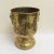 Traditional 18th C. Brass Repousse Jardiniere For Sale - Image 3 of 10