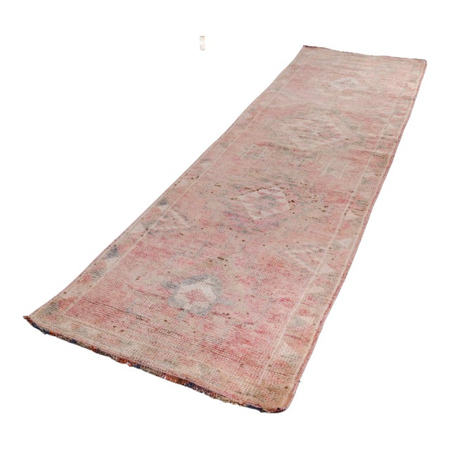 1960s Anatolian Kurdish Low Pile Rug For Sale