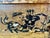 Paper 19th Century Antique Distressed Lidded Box, Chinese Paper Mache For Sale - Image 7 of 18