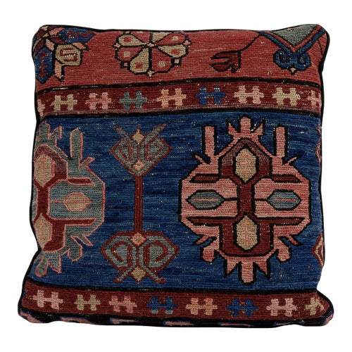 Turkish Hand Made Kilim Rug Pillow