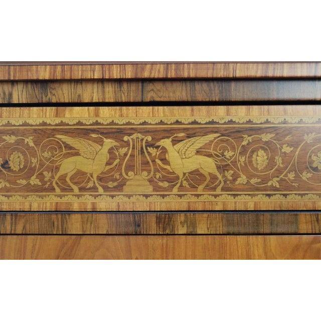 Northern Italian Maggiolini Style Dresser, 1990s For Sale - Image 9 of 13