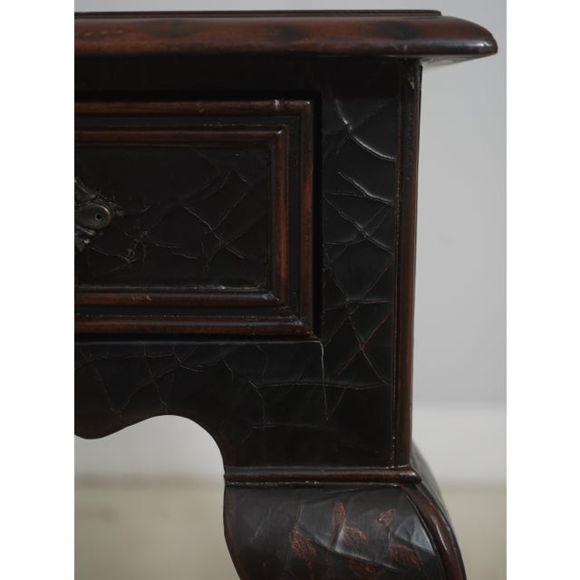 Wood Baker Milling Road Chinoiserie 1 Drawer Hall Table For Sale - Image 7 of 18