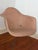 Peach 1950s Eames for Herman Miller Fiberglass Armchair – Sculptural Form W/ Artist Patina For Sale - Image 8 of 9