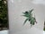 Ceramic Antique Hand-Painted Olive Motif Crackle Glazed Pottery Vessels, Pair For Sale - Image 7 of 14